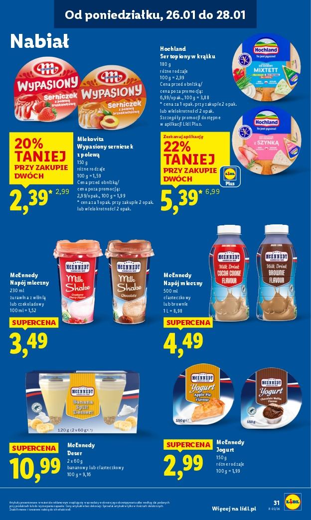 Gazetka promocyjna Lidl do 28/01/2026 str.31