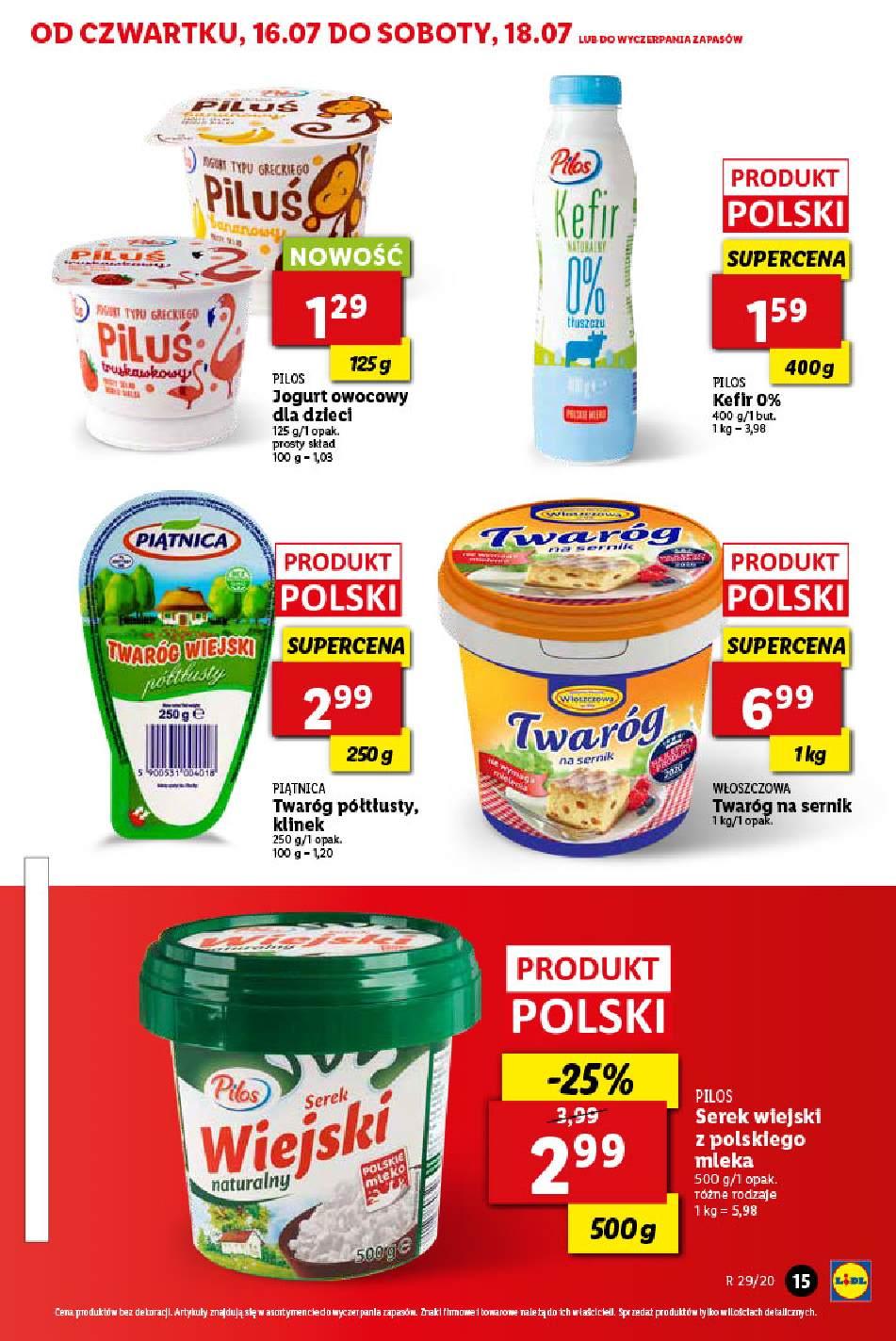 Gazetka promocyjna Lidl do 18/07/2020 str.15