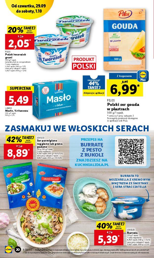 Gazetka promocyjna Lidl do 01/10/2022 str.20