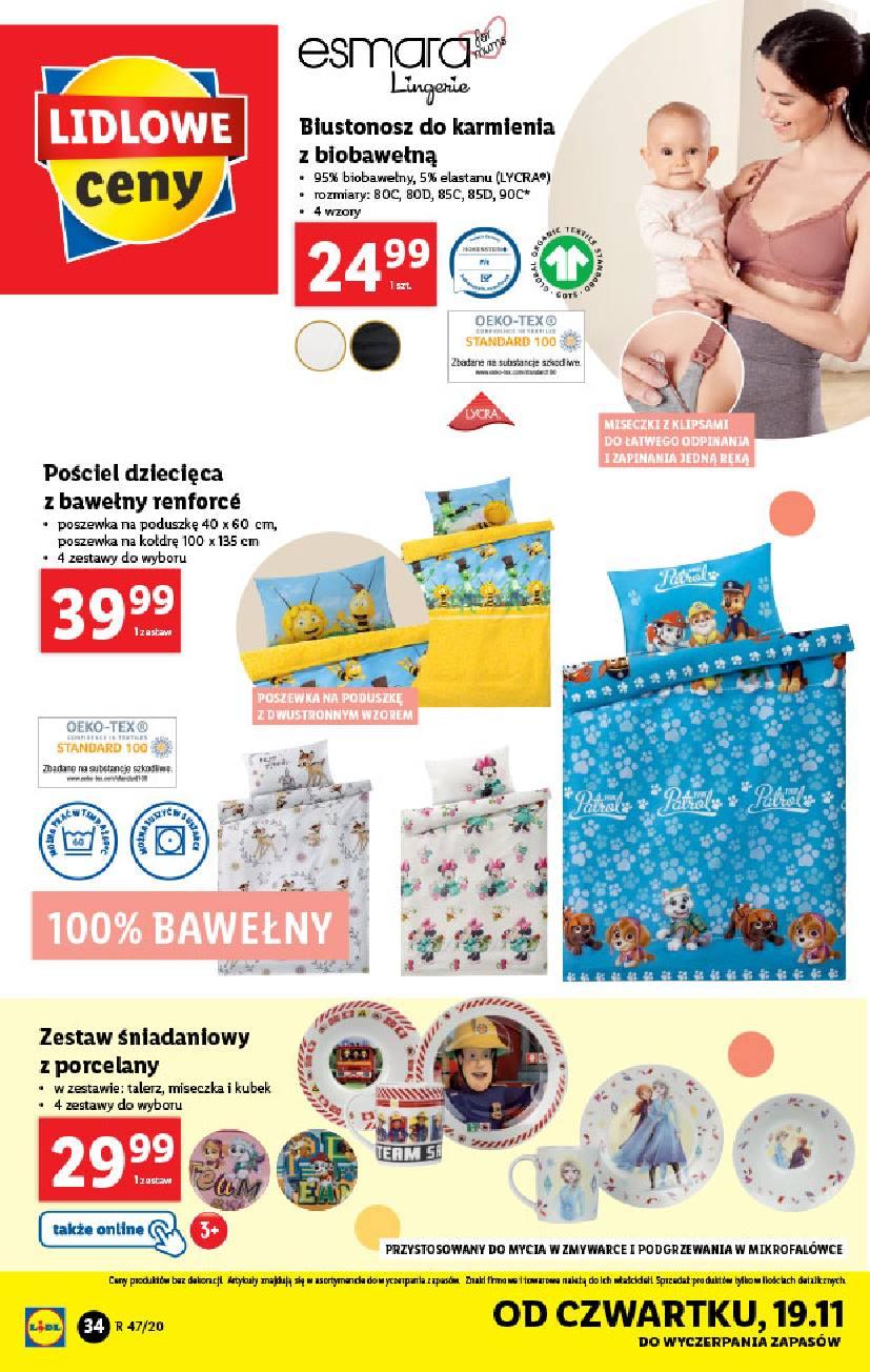 Gazetka promocyjna Lidl do 21/11/2020 str.34