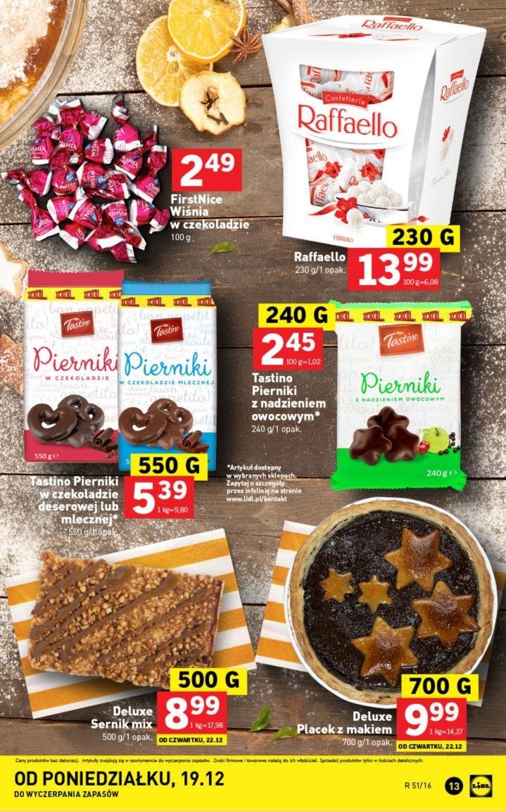 Gazetka promocyjna Lidl do 24/12/2016 str.13