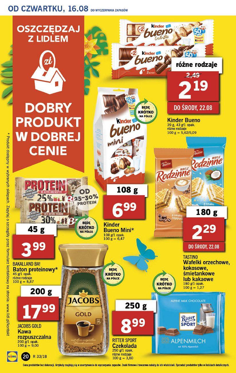 Gazetka promocyjna Lidl do 18/08/2018 str.20