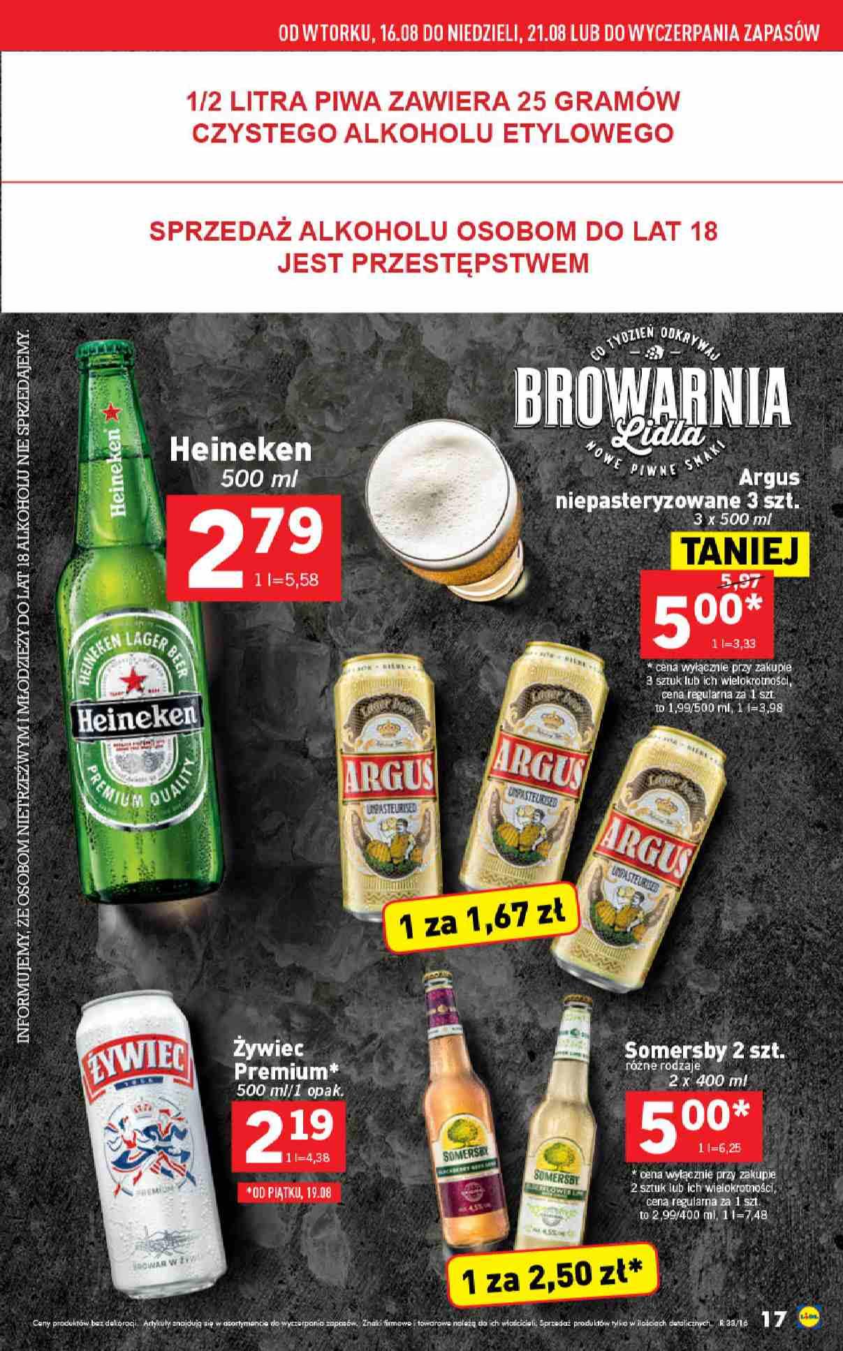 Gazetka promocyjna Lidl do 21/08/2016 str.17