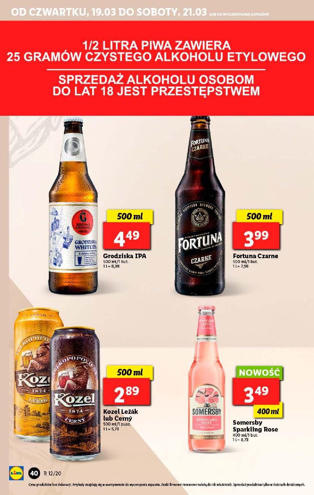 Gazetka promocyjna Lidl do 21/03/2020 str.40