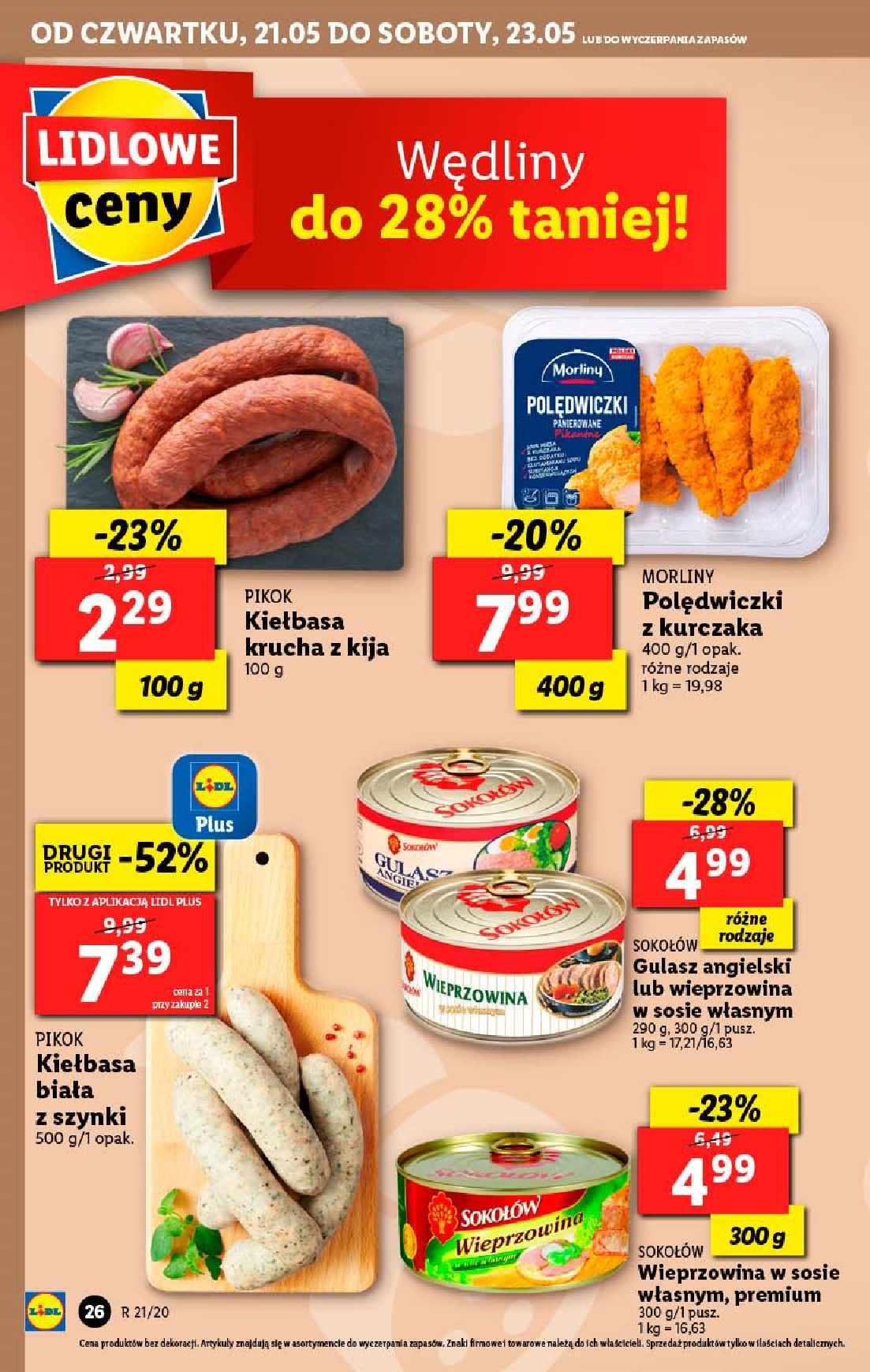 Gazetka promocyjna Lidl do 23/05/2020 str.26