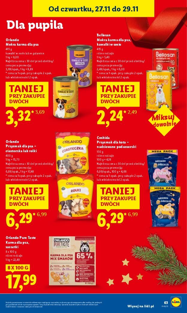 Gazetka promocyjna Lidl do 29/11/2025 str.63