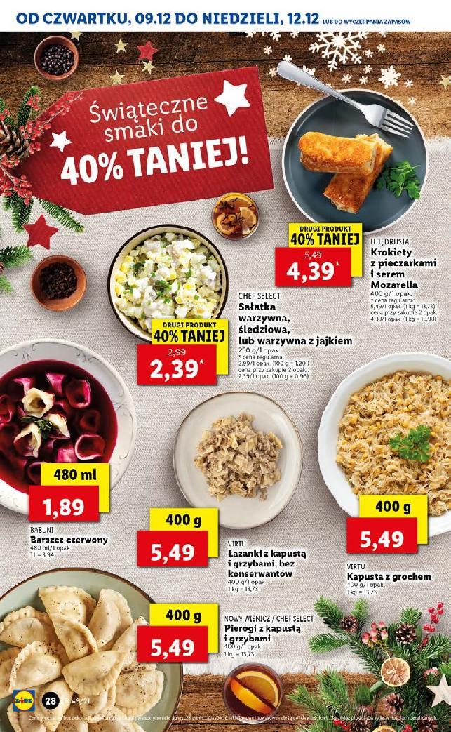 Gazetka promocyjna Lidl do 12/12/2021 str.28