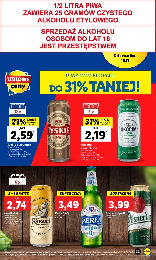 Gazetka promocyjna Lidl do 12/11/2022 str.33