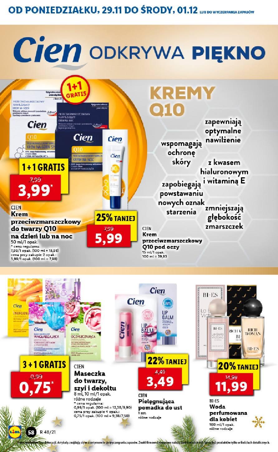 Gazetka promocyjna Lidl do 01/12/2021 str.58