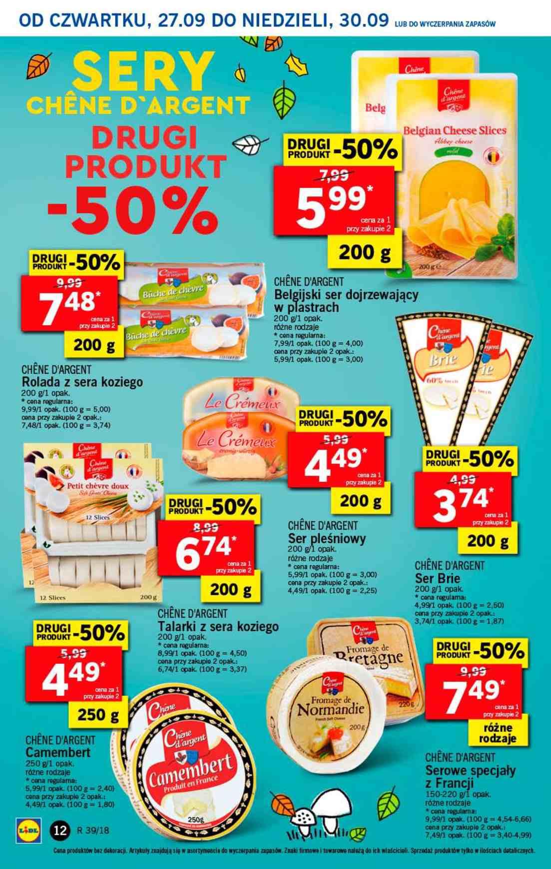 Gazetka promocyjna Lidl do 30/09/2018 str.12