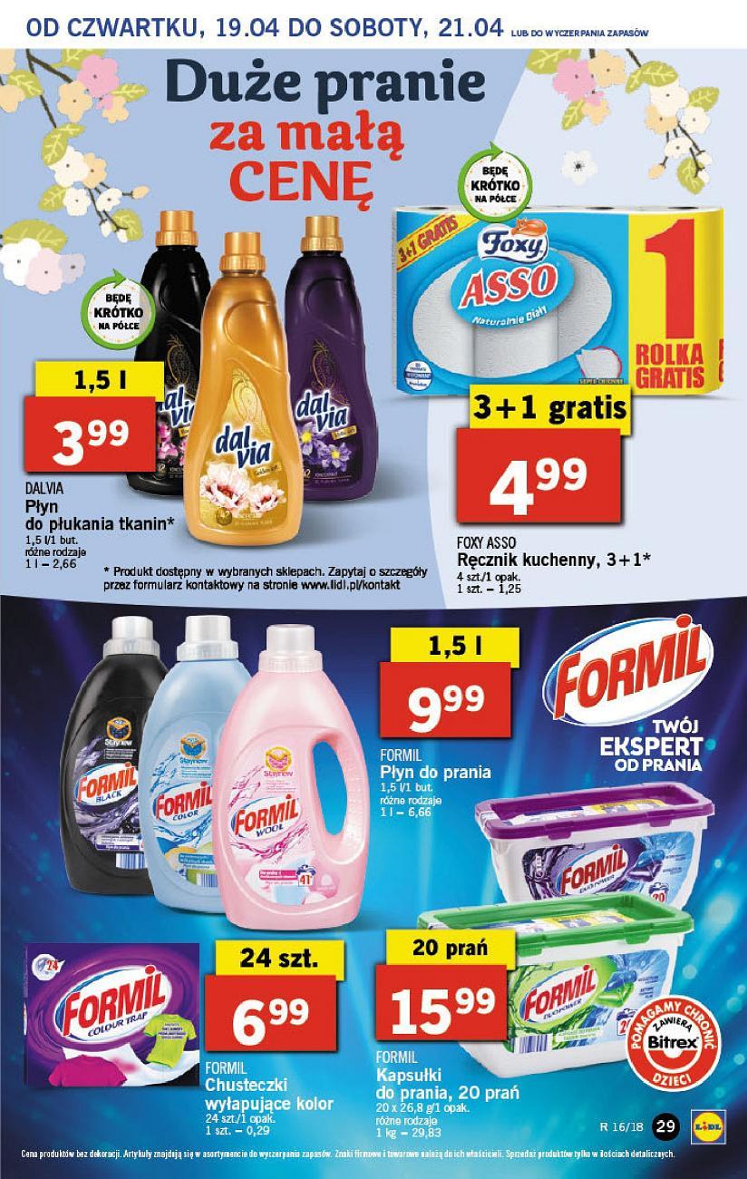 Gazetka promocyjna Lidl do 21/04/2018 str.29