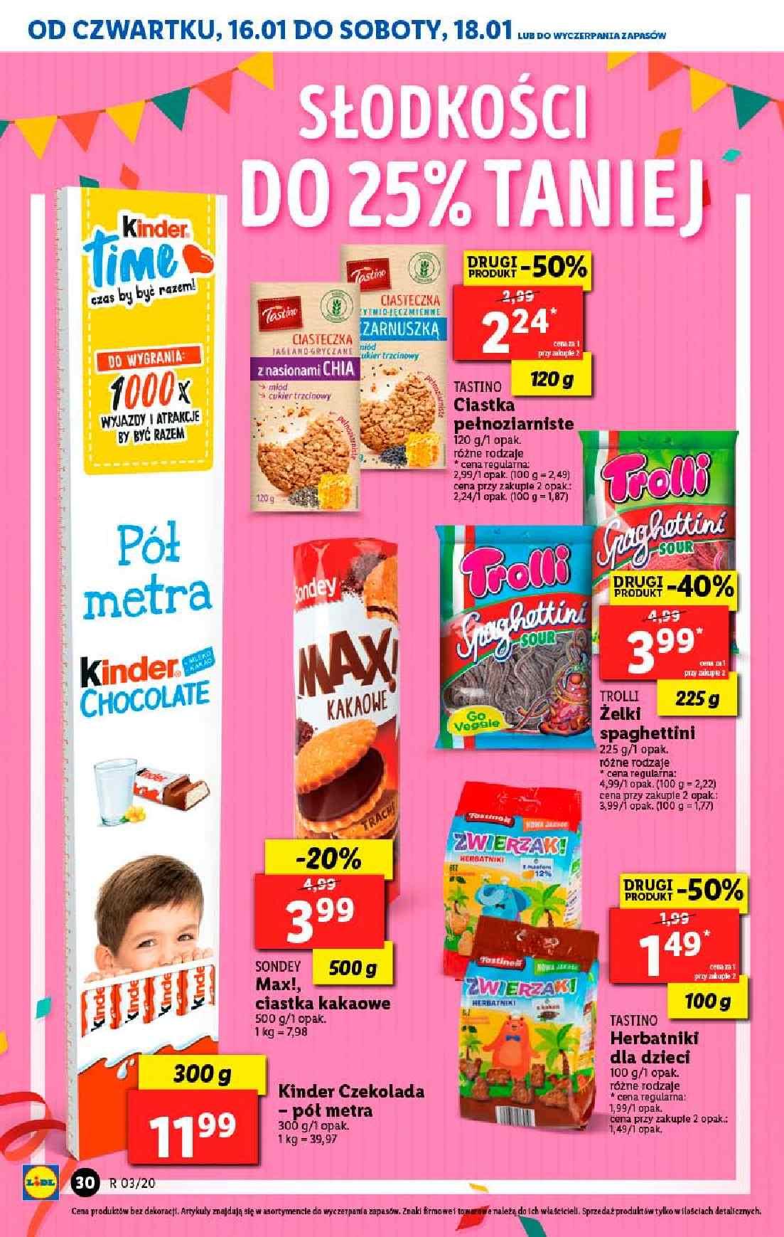 Gazetka promocyjna Lidl do 18/01/2020 str.30