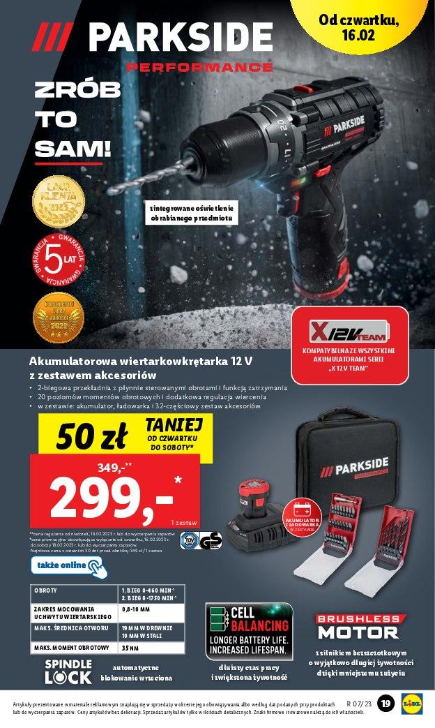 Gazetka promocyjna Lidl do 18/02/2023 str.19