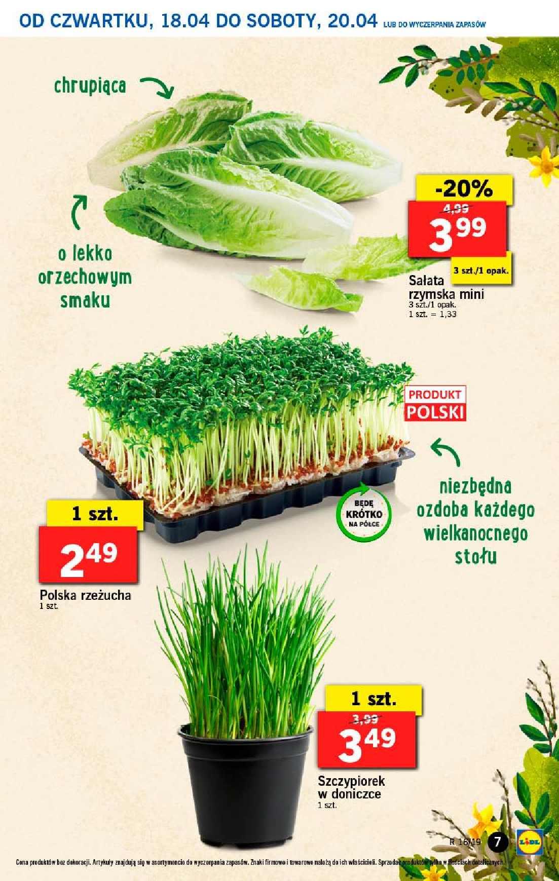 Gazetka promocyjna Lidl do 20/04/2019 str.7