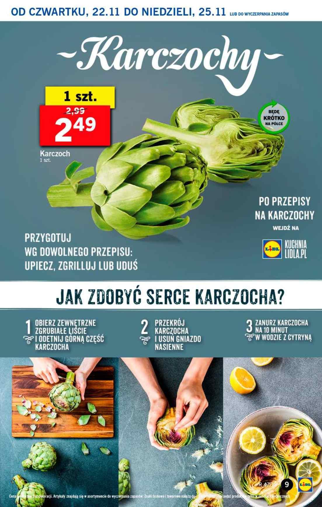 Gazetka promocyjna Lidl do 25/11/2018 str.9