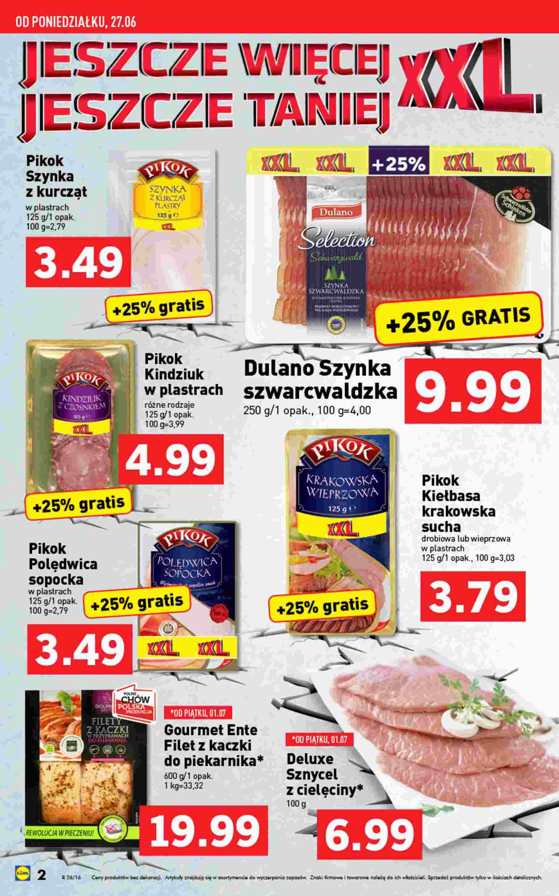 Gazetka promocyjna Lidl do 03/07/2016 str.2