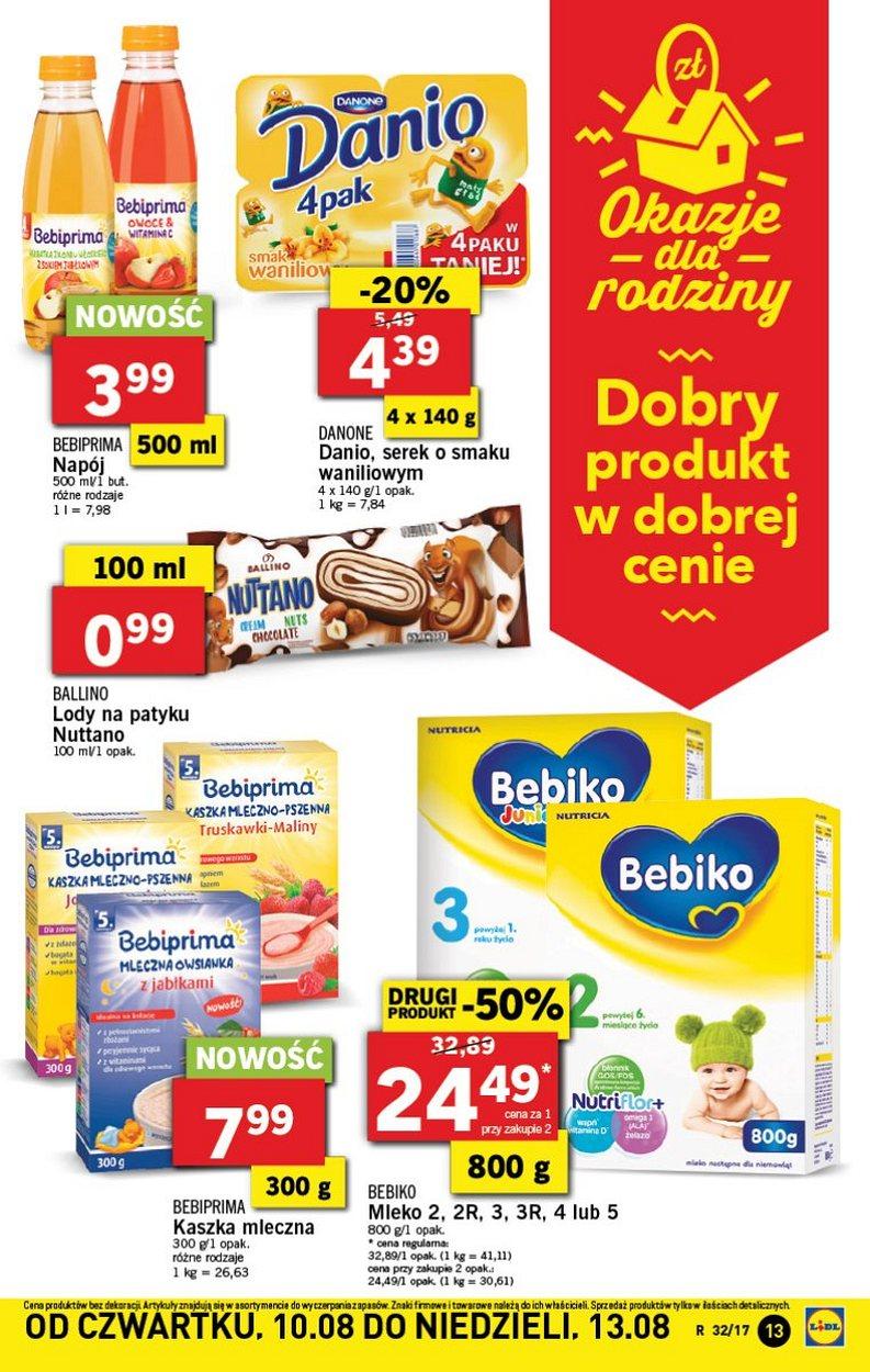 Gazetka promocyjna Lidl do 13/08/2017 str.13