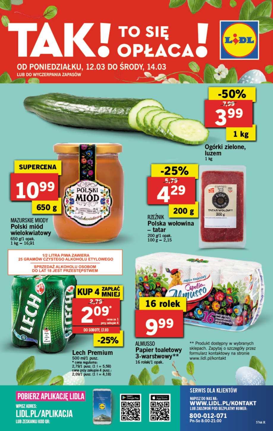 Gazetka promocyjna Lidl do 14/03/2018 str.64