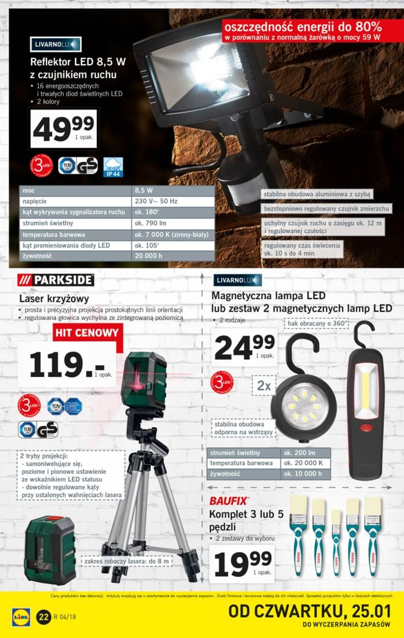 Gazetka promocyjna Lidl do 28/01/2018 str.22