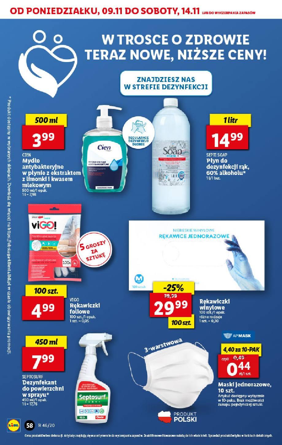 Gazetka promocyjna Lidl do 14/11/2020 str.58