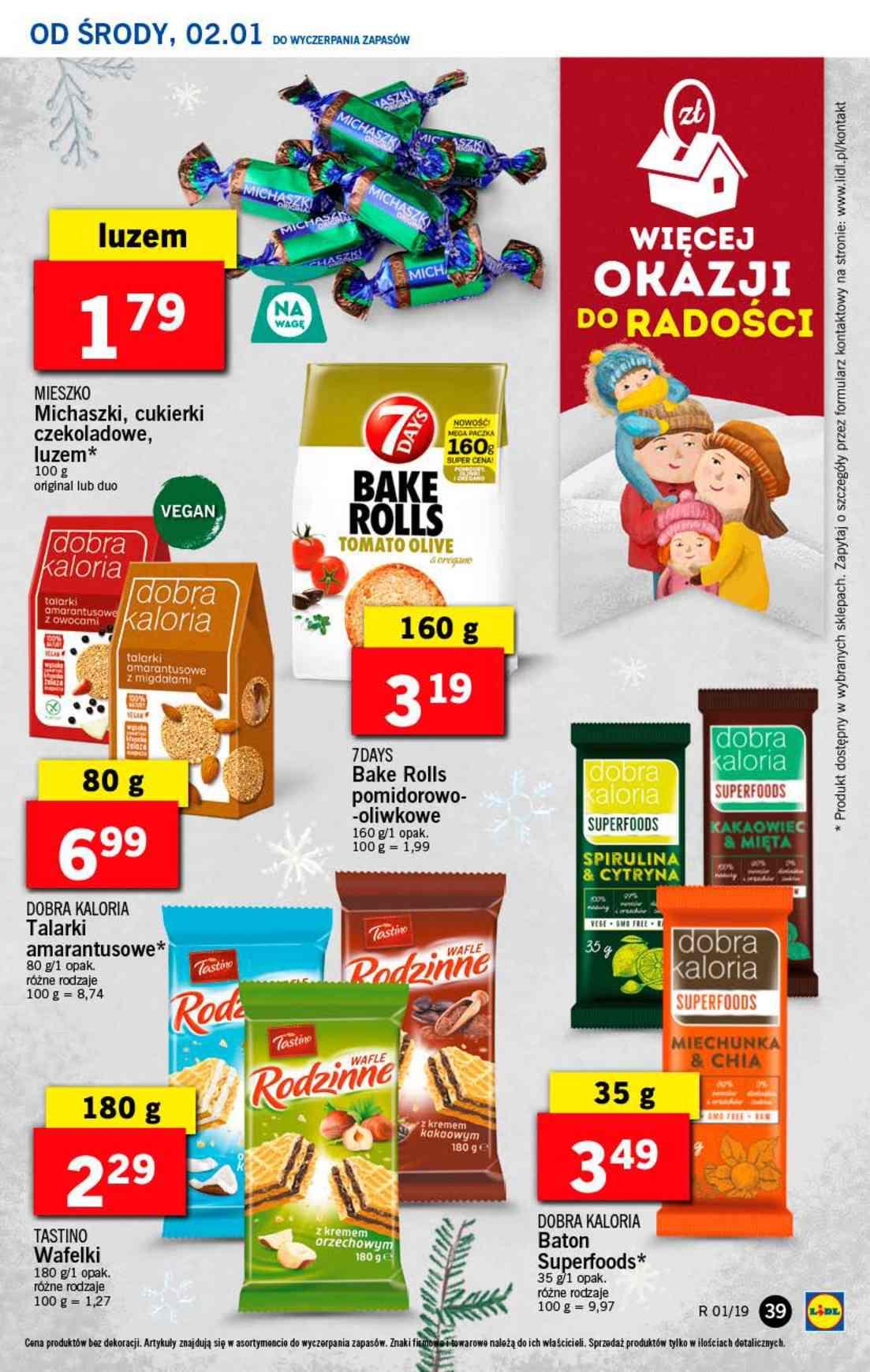 Gazetka promocyjna Lidl do 05/01/2019 str.39