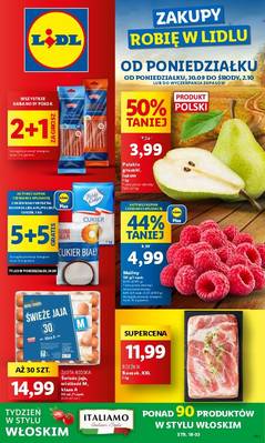 Lidl gazetka - od 30/09/2024 do 02/10/2024