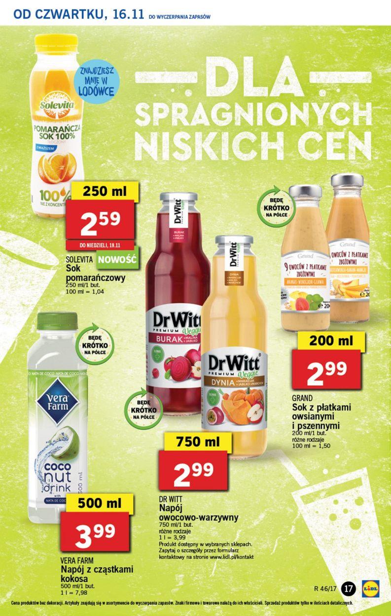 Gazetka promocyjna Lidl do 19/11/2017 str.17