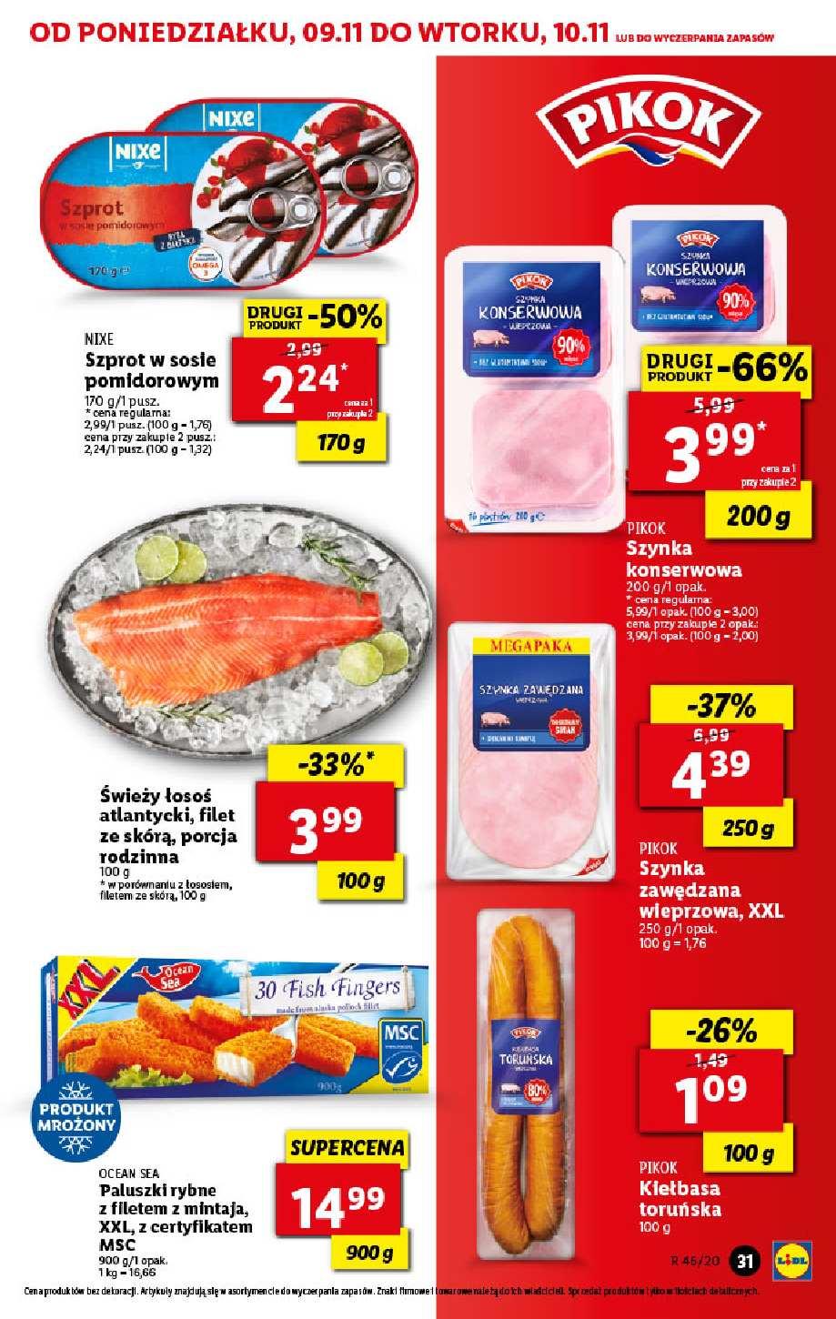 Gazetka promocyjna Lidl do 14/11/2020 str.31