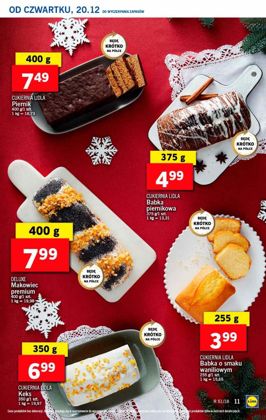 Gazetka promocyjna Lidl do 23/12/2018 str.11