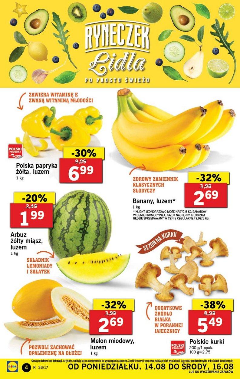 Gazetka promocyjna Lidl do 16/08/2017 str.4