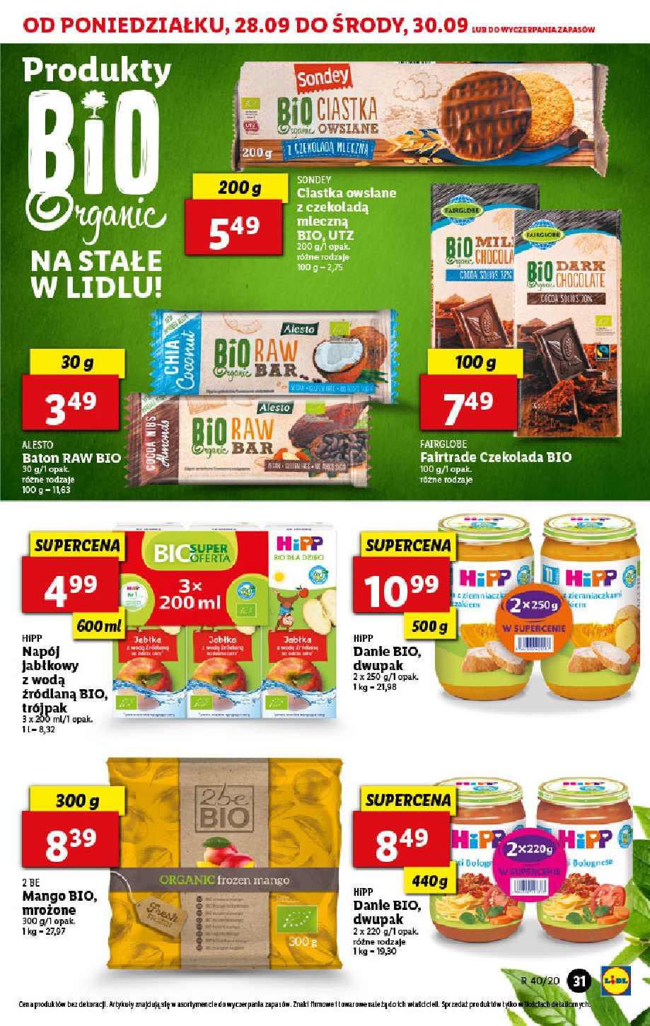 Gazetka promocyjna Lidl do 30/09/2020 str.31