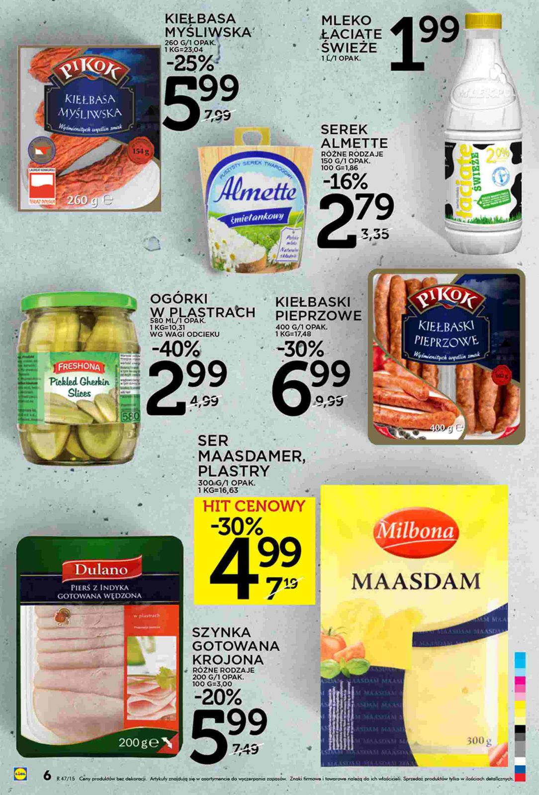 Gazetka promocyjna Lidl do 22/11/2015 str.6