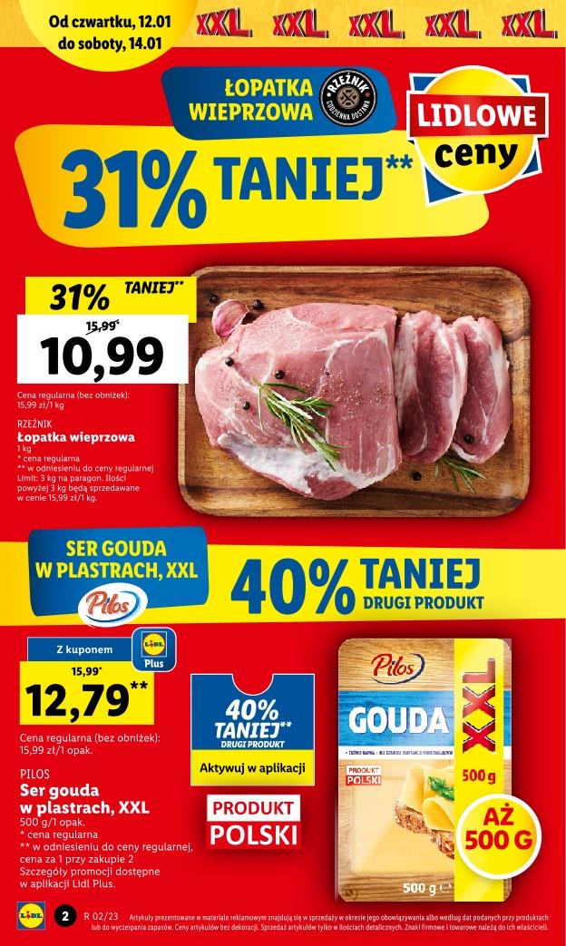 Gazetka promocyjna Lidl do 14/01/2023 str.1