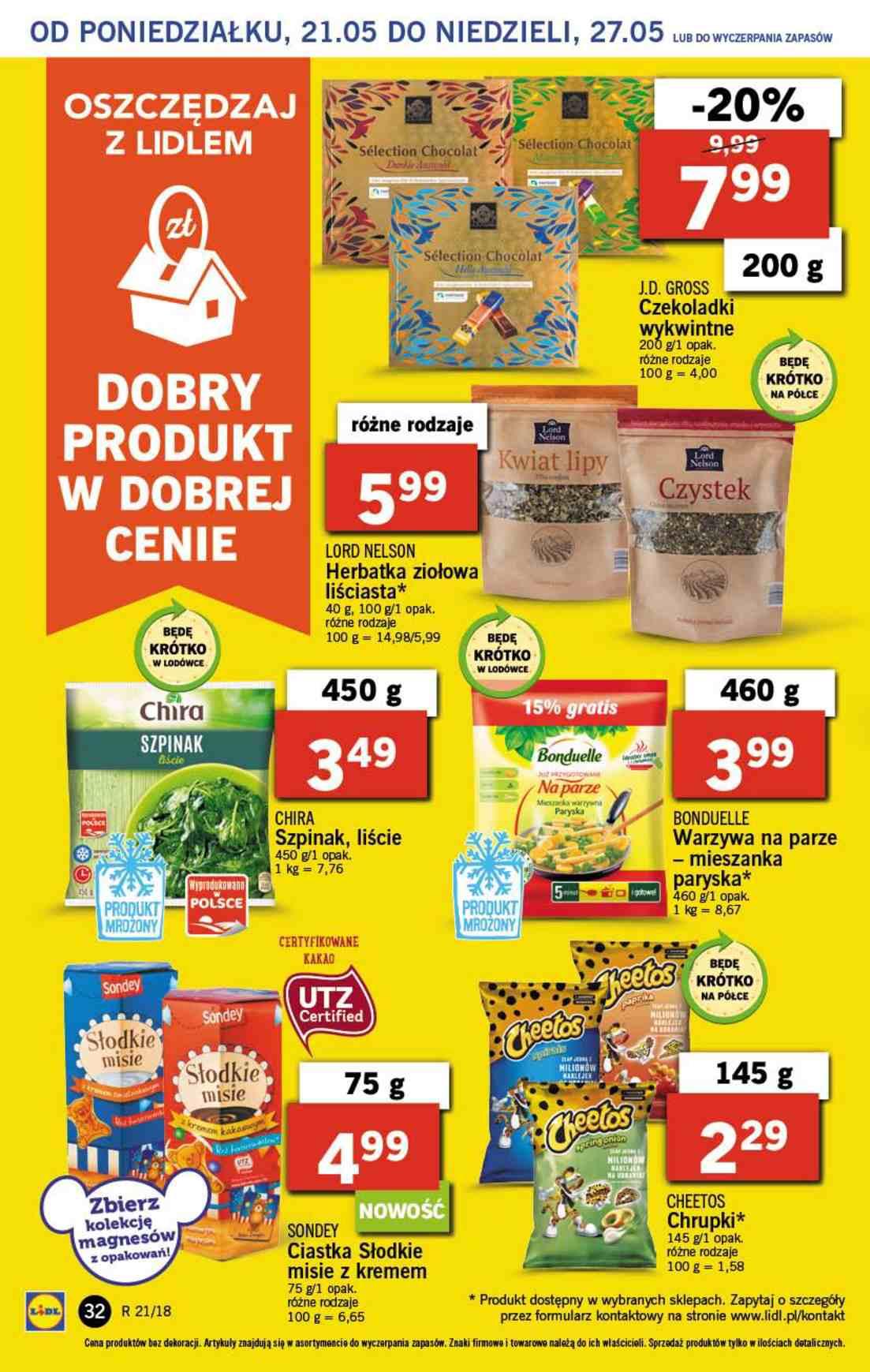 Gazetka promocyjna Lidl do 23/05/2018 str.32