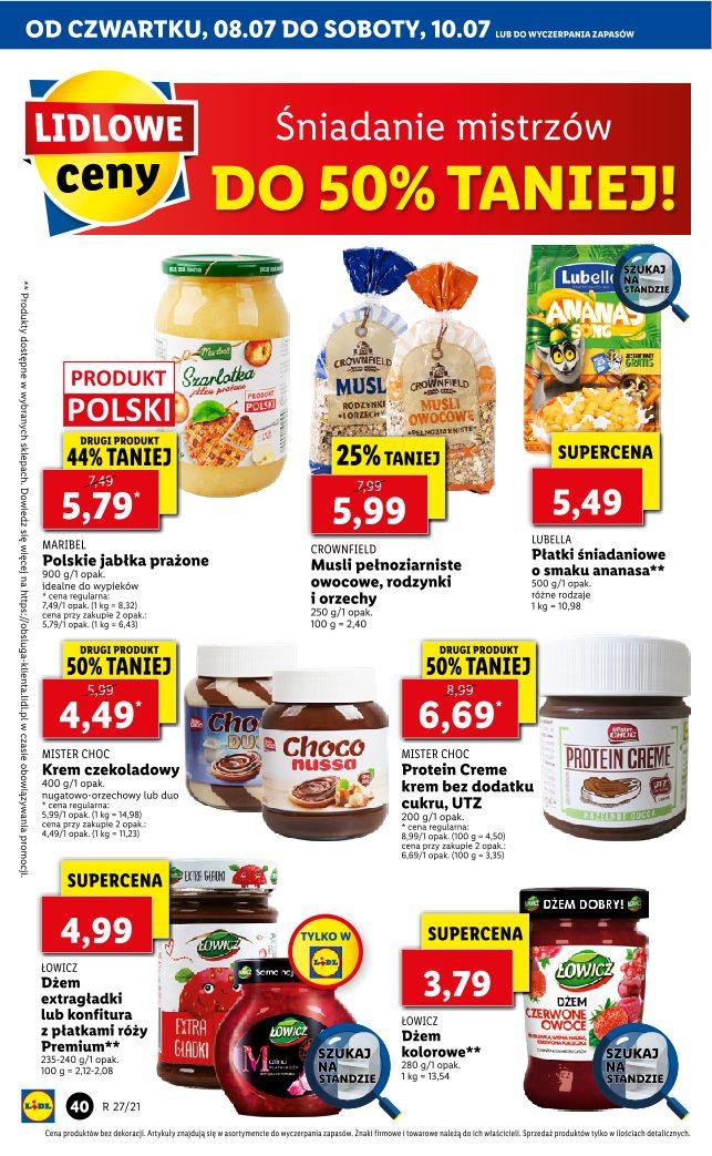 Gazetka promocyjna Lidl do 10/07/2021 str.40