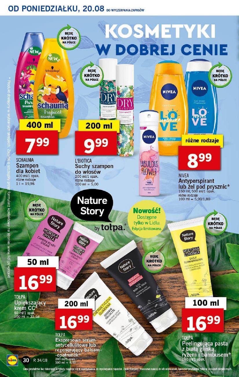 Gazetka promocyjna Lidl do 22/08/2018 str.30