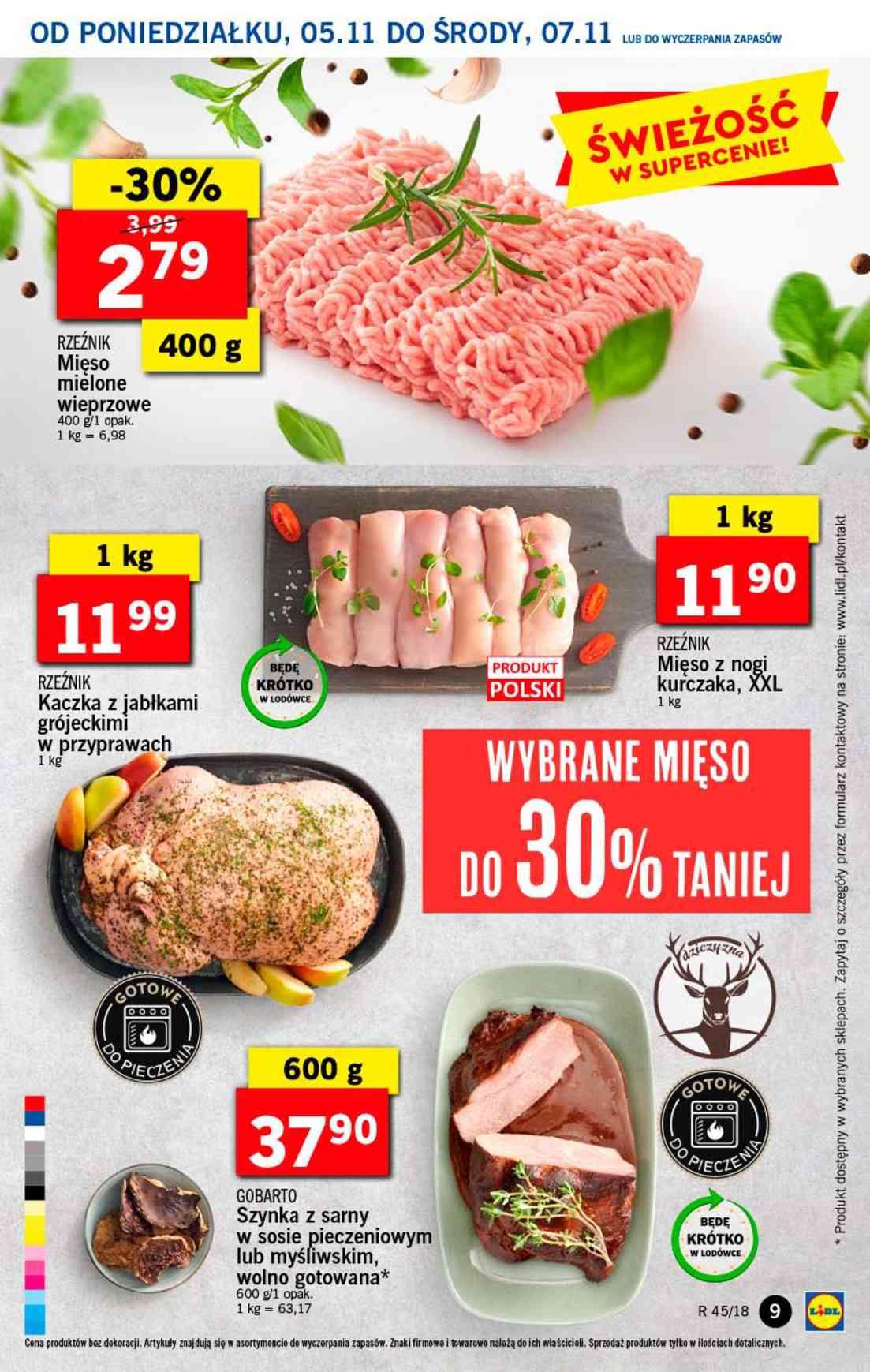 Gazetka promocyjna Lidl do 07/11/2018 str.9