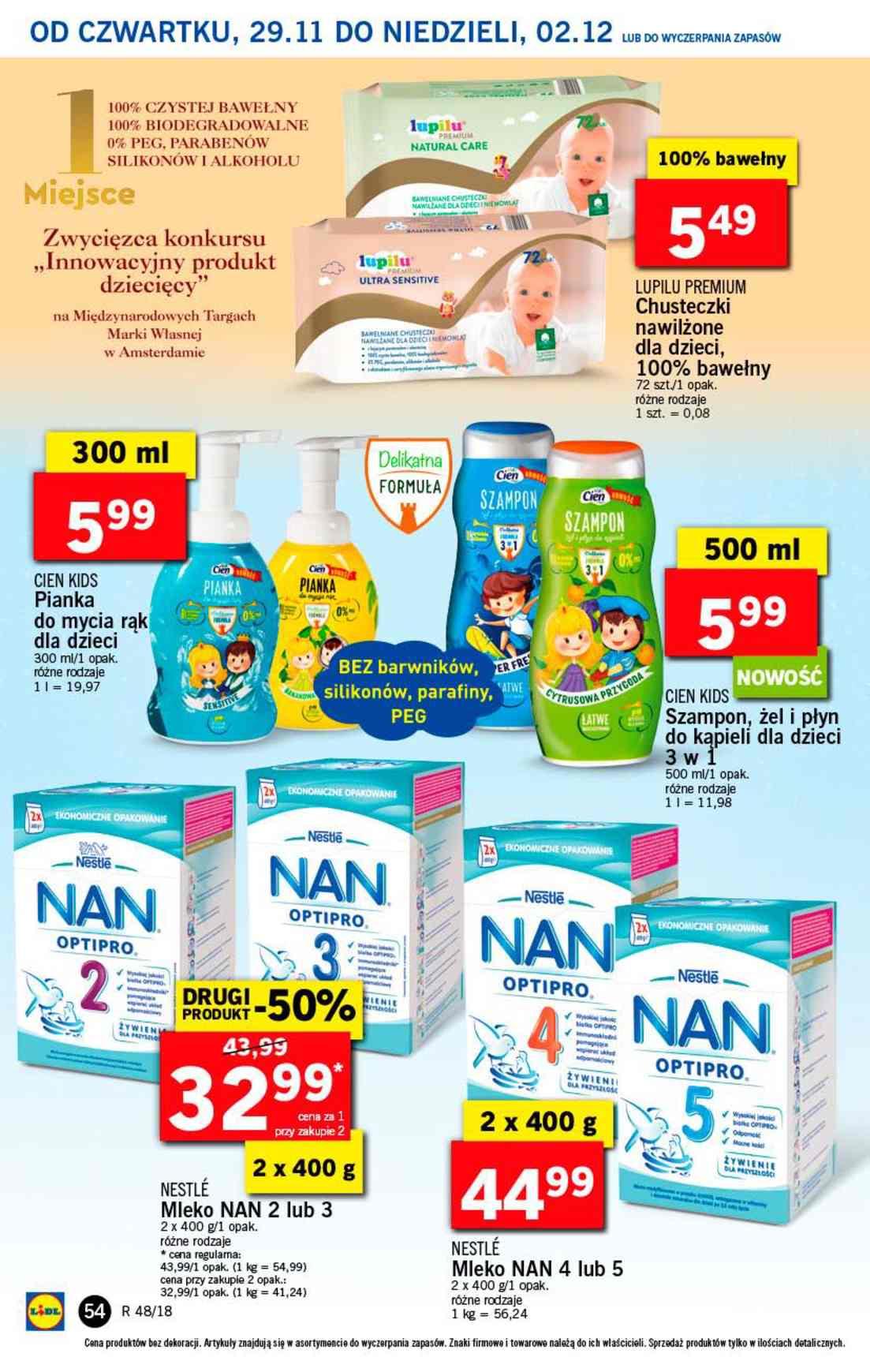 Gazetka promocyjna Lidl do 02/12/2018 str.54