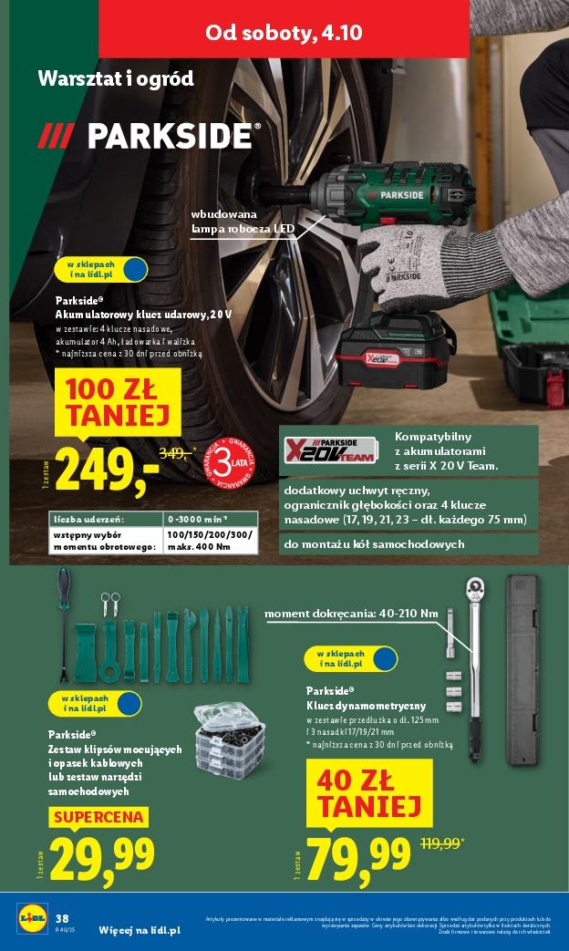Gazetka promocyjna Lidl do 04/10/2025 str.44