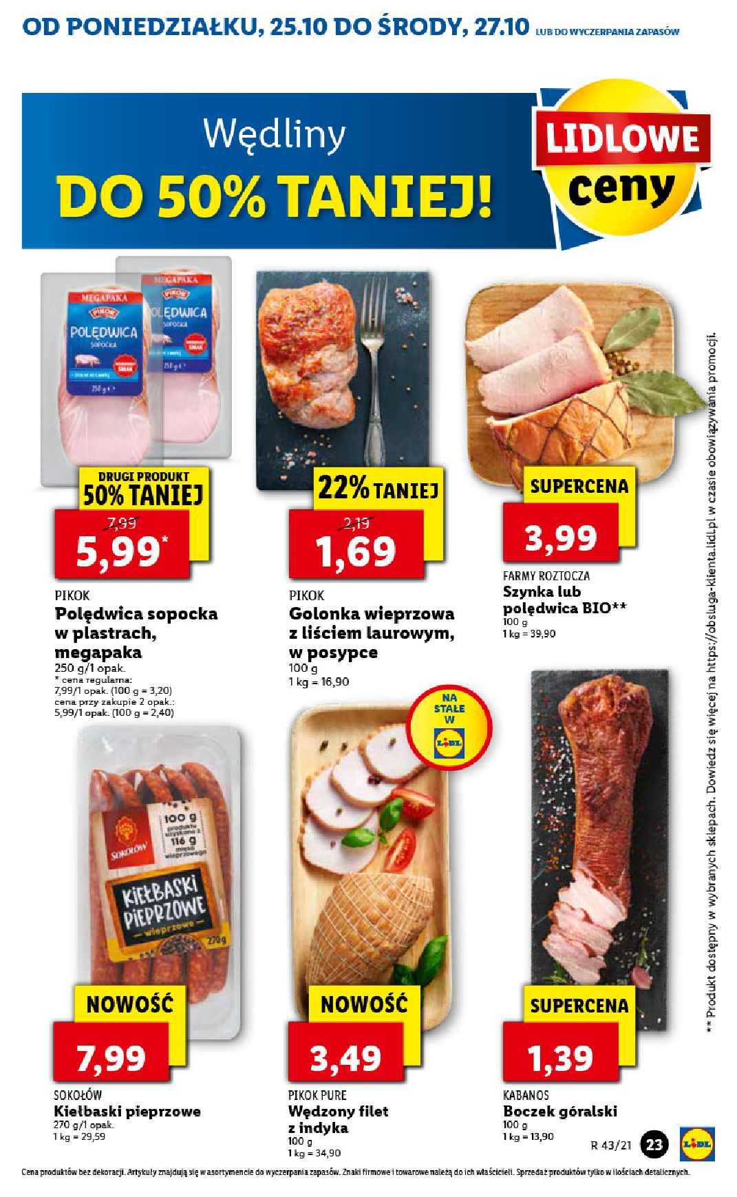 Gazetka promocyjna Lidl do 31/10/2021 str.23