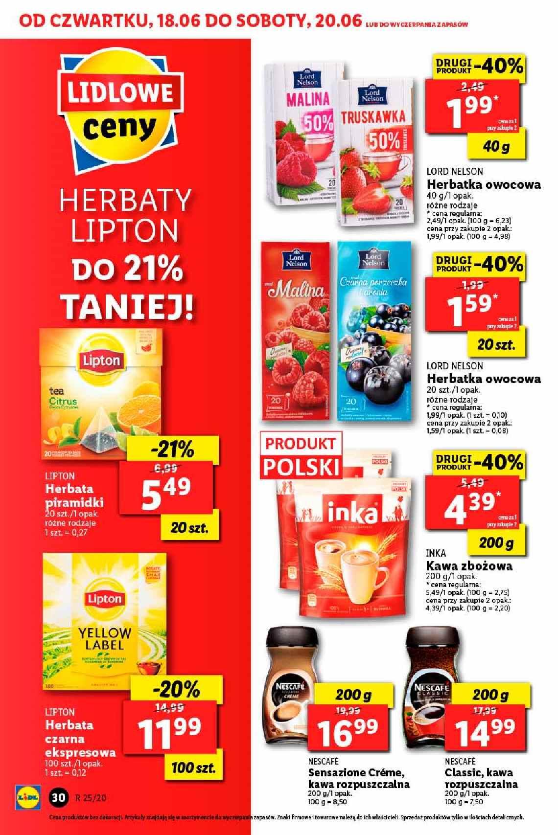 Gazetka promocyjna Lidl do 20/06/2020 str.30