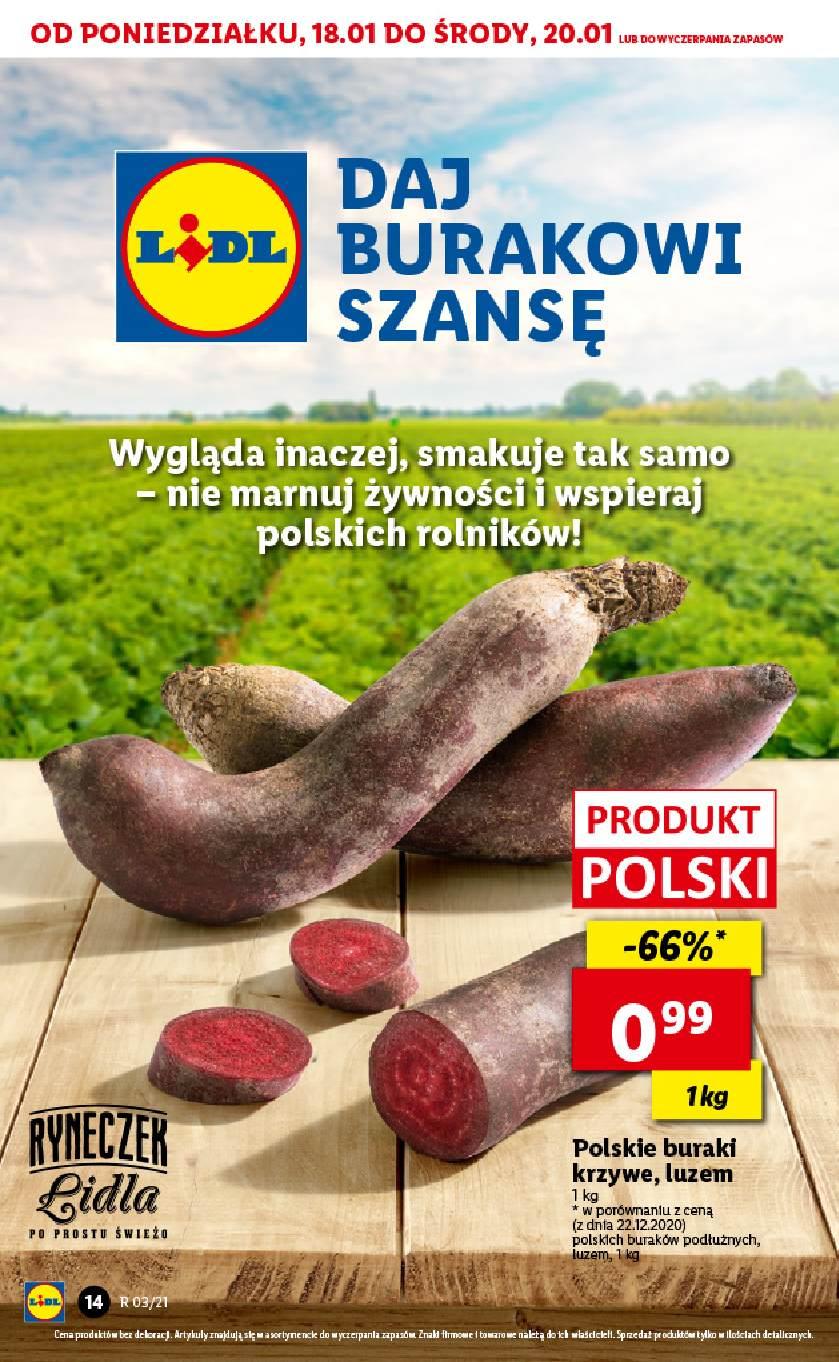 Gazetka promocyjna Lidl do 20/01/2021 str.14