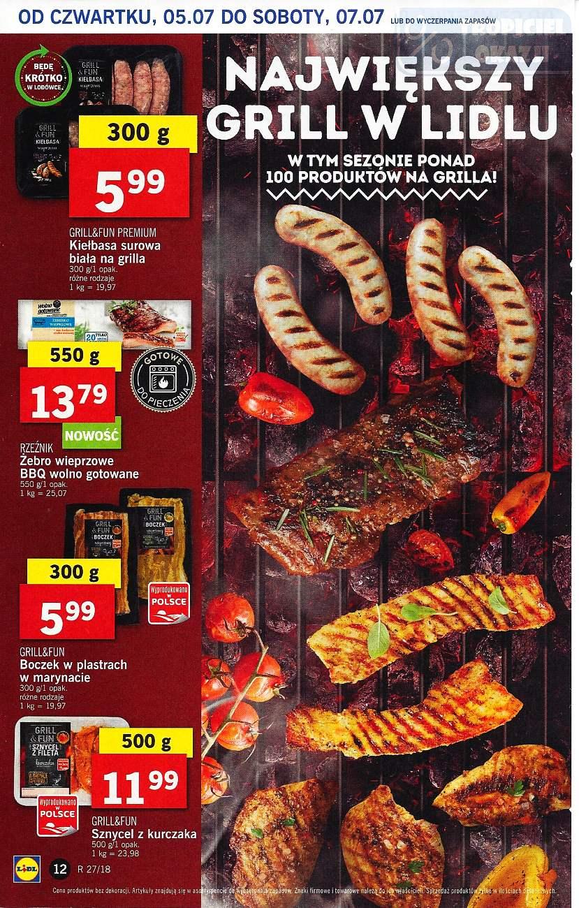 Gazetka promocyjna Lidl do 07/07/2018 str.12