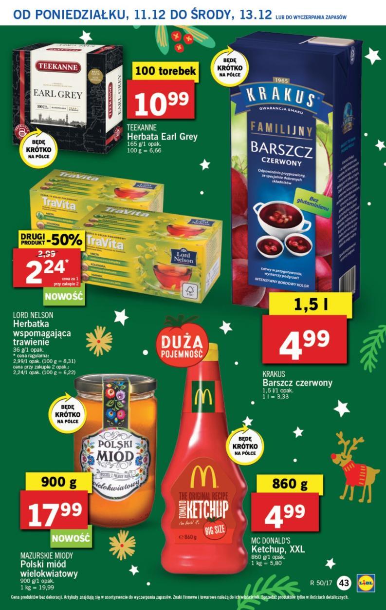 Gazetka promocyjna Lidl do 13/12/2017 str.43