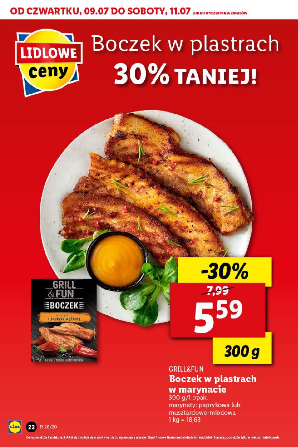 Gazetka promocyjna Lidl do 11/07/2020 str.22