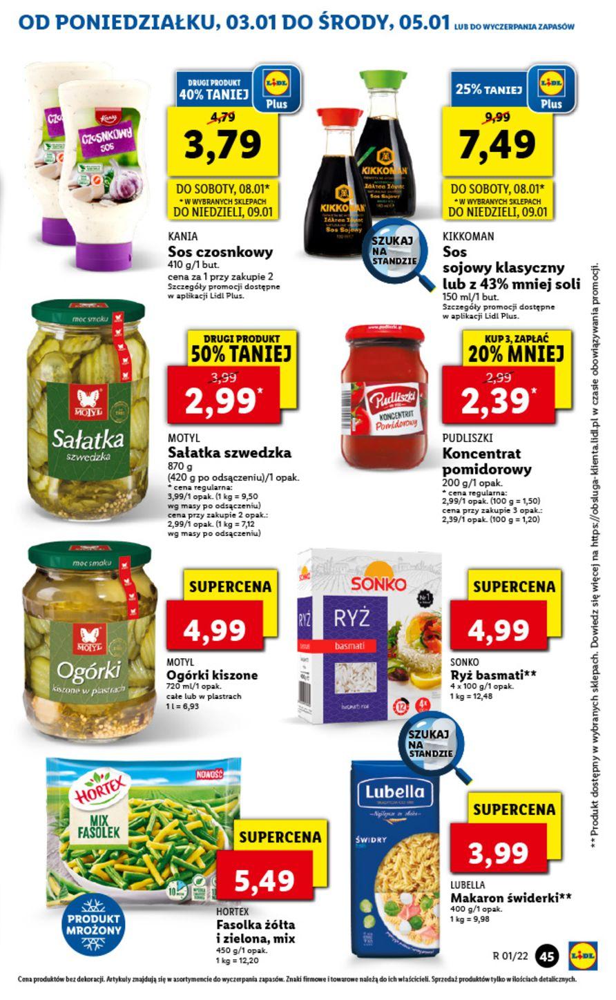 Gazetka promocyjna Lidl do 05/01/2022 str.45