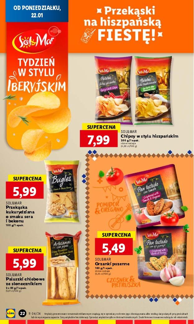 Gazetka promocyjna Lidl do 24/01/2024 str.22