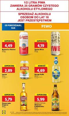 Lidl od poniedziałku