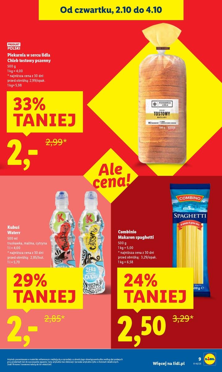 Gazetka promocyjna Lidl do 04/10/2025 str.9