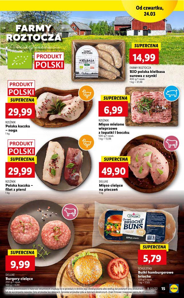 Gazetka promocyjna Lidl do 26/03/2022 str.15